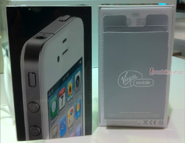 White iPhone 4 shipment arrives at Virgin Mobile Canada