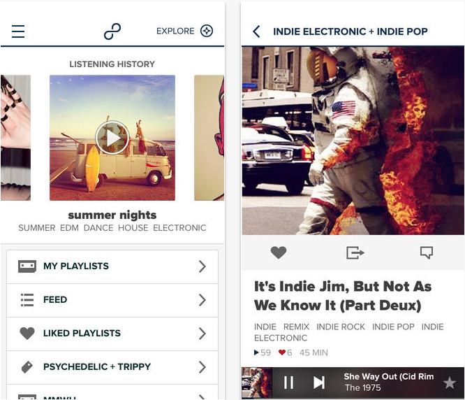 8tracks 3.0 for iPhone presents the idealized form of the digital playlist