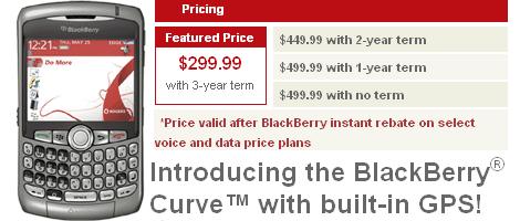 rogers blackberry curve, gps, canada - mobilesyrup.com