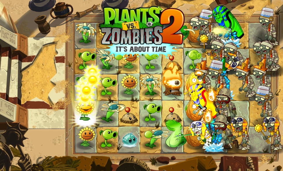 plants vs zombies 2 online game for free