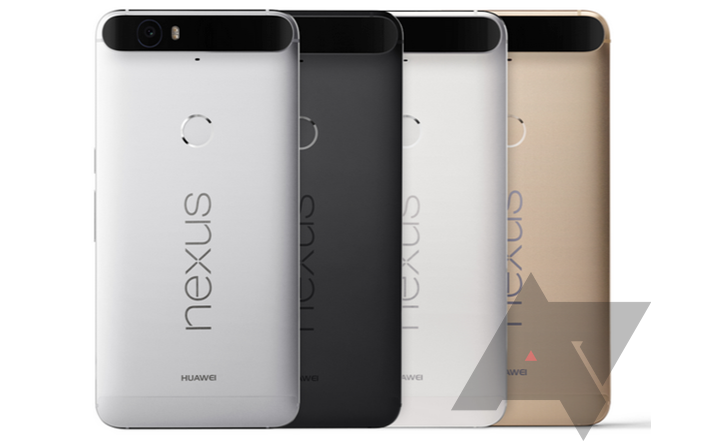 Nexus 6P colours