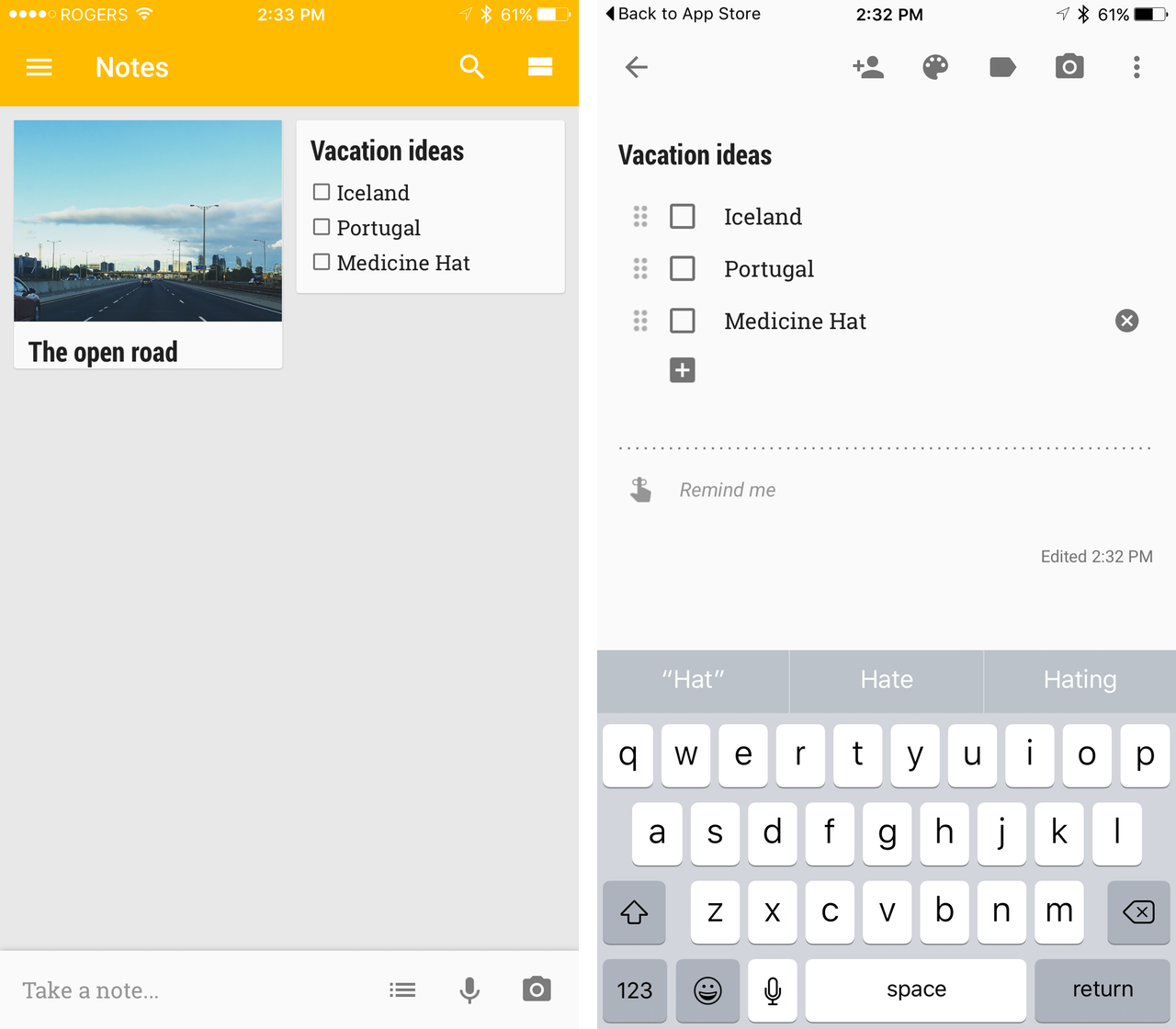 Google's Keep note-taking app comes to iPhone and iPad ...