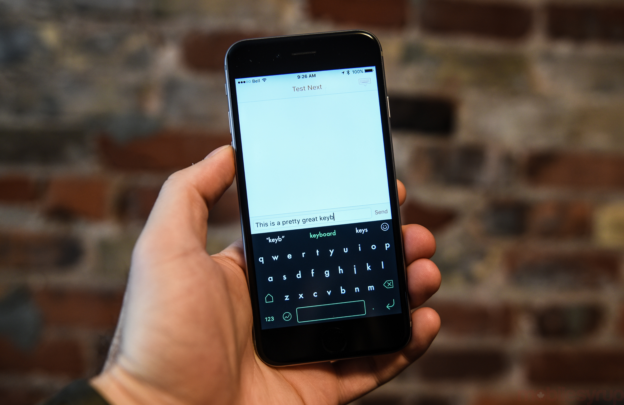 Next Keyboard solves the iPhone's typing problems, actually | MobileSyrup