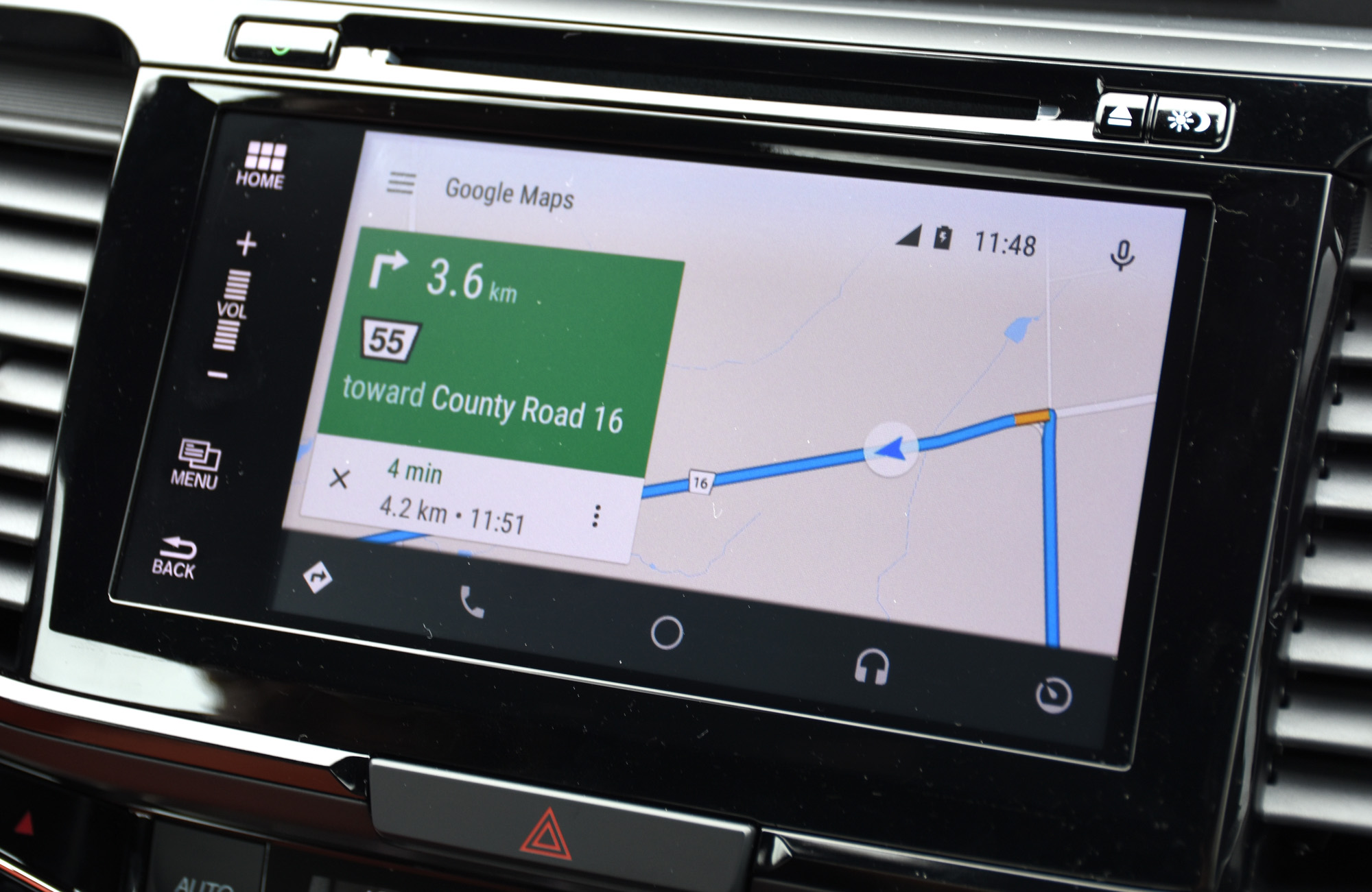 Android Auto Google Maps_1