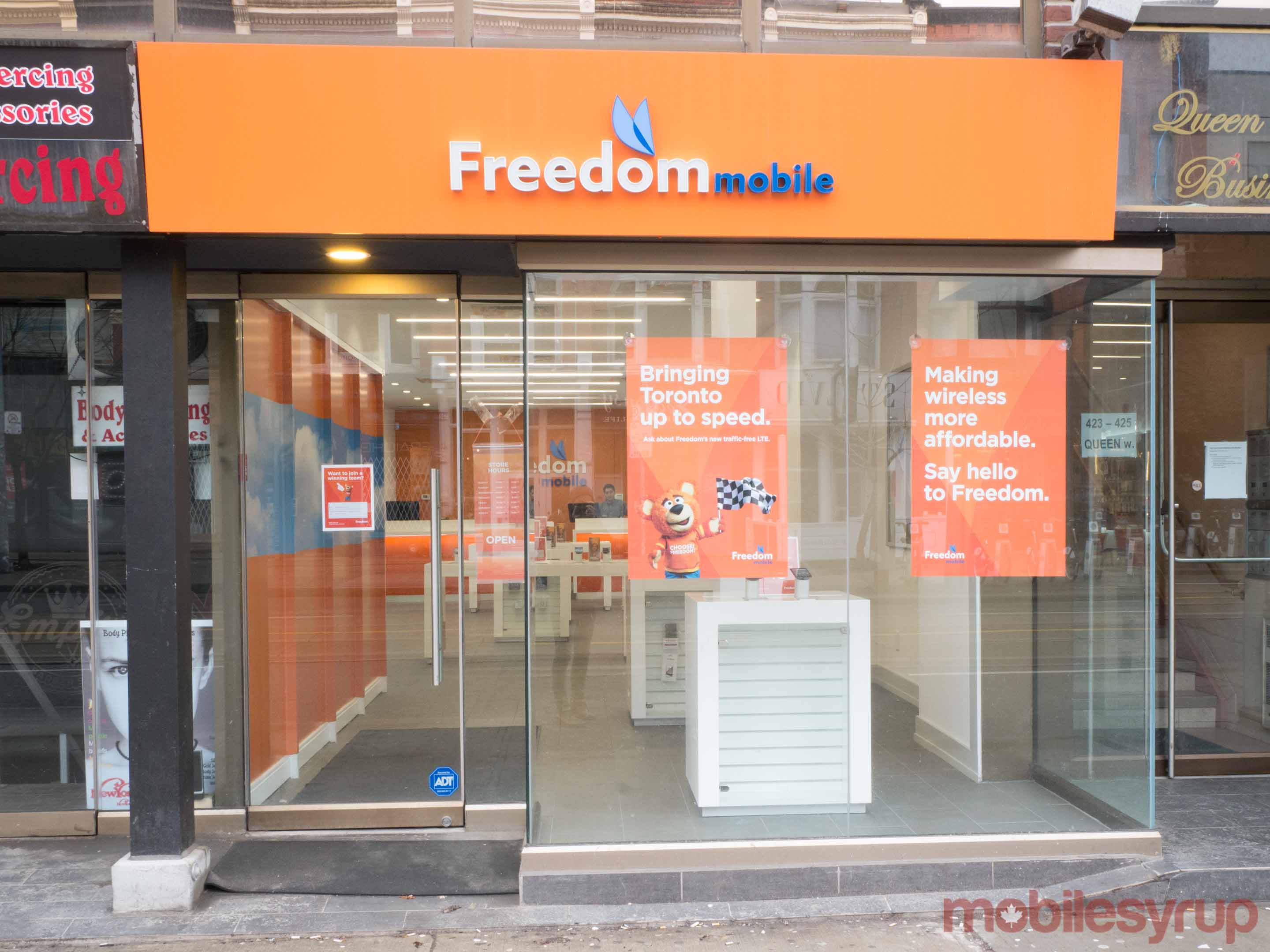 freedom mobile store