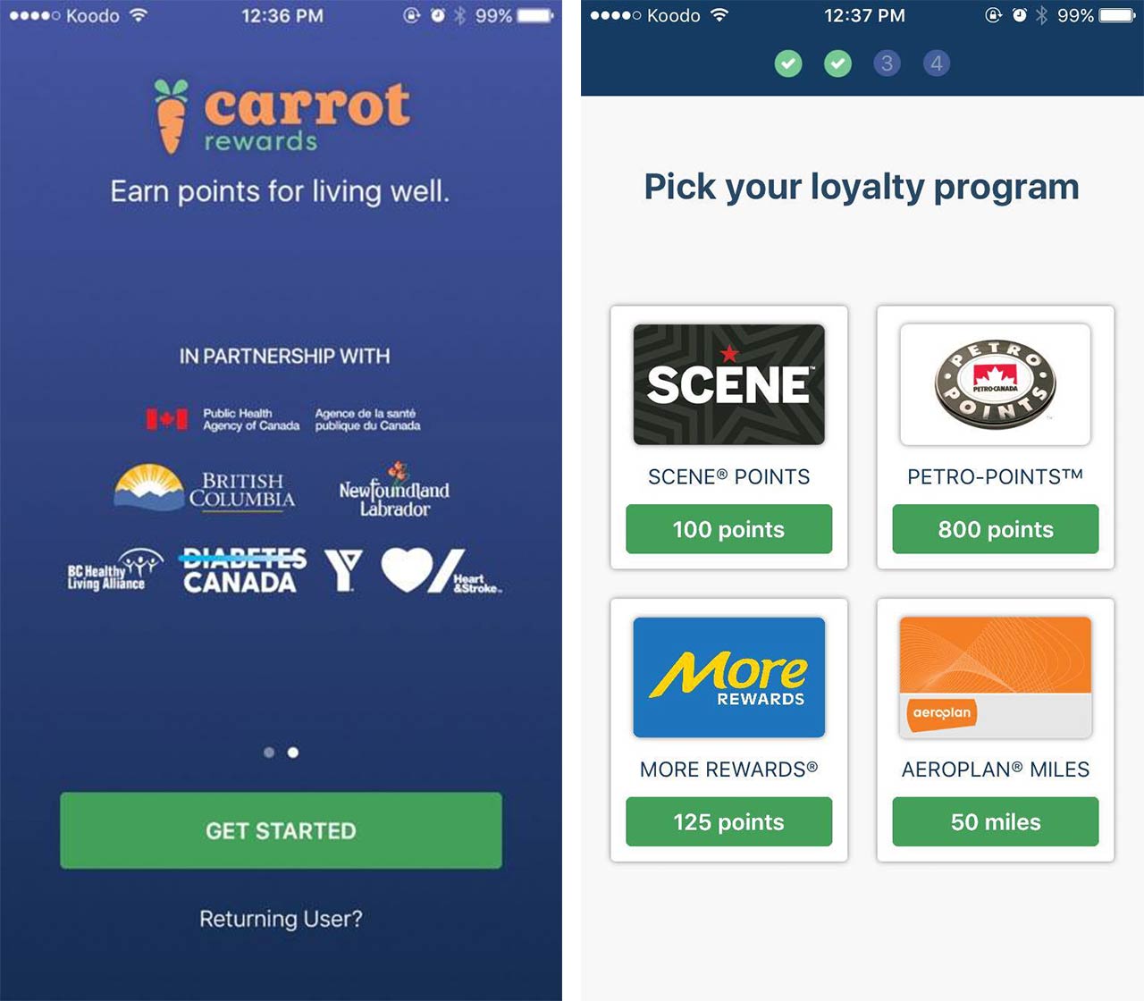 Carrot Rewards Screenshots