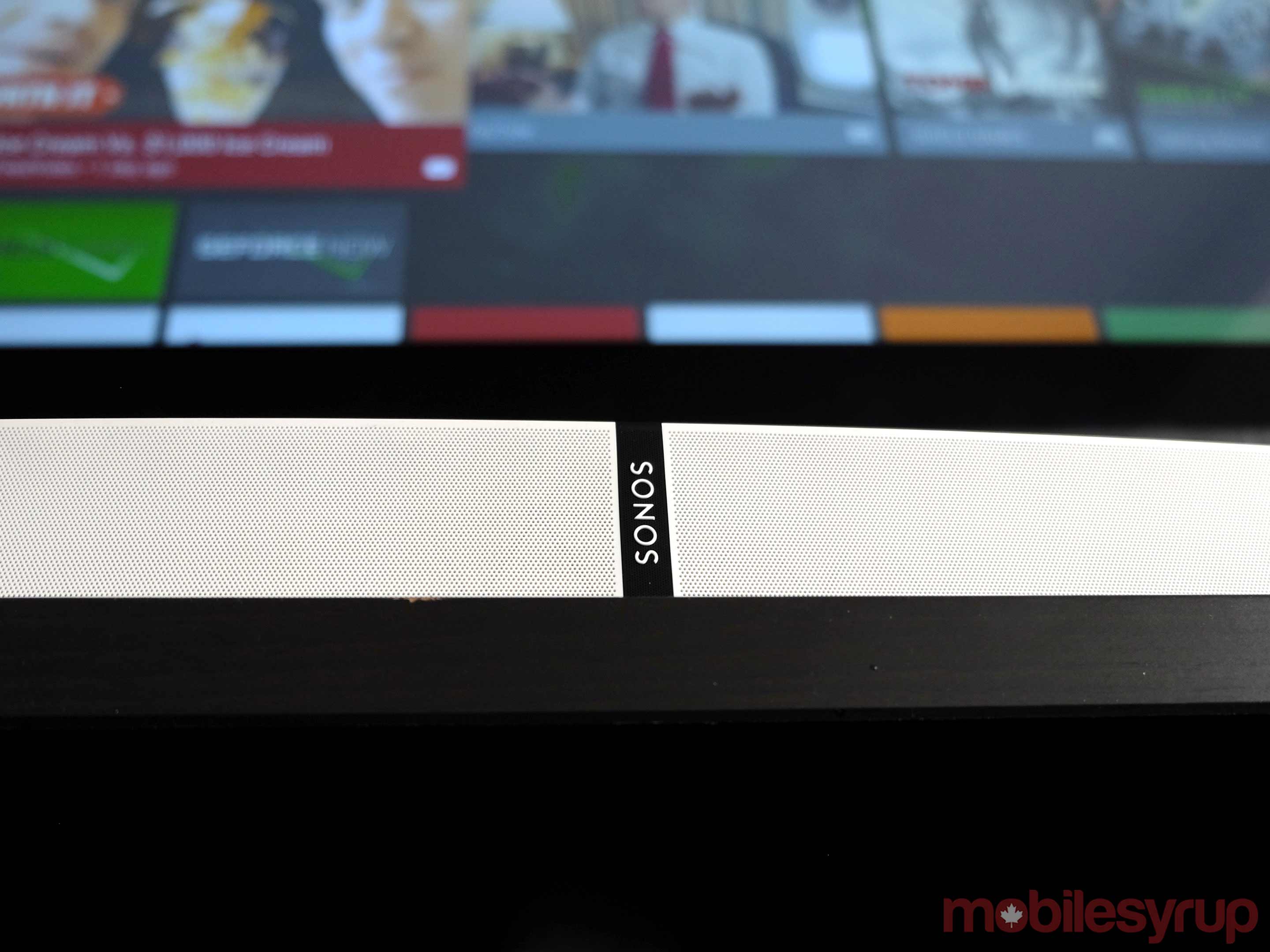 Sonos Playbase front close-up
