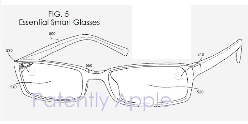 Essential smart glasses patent