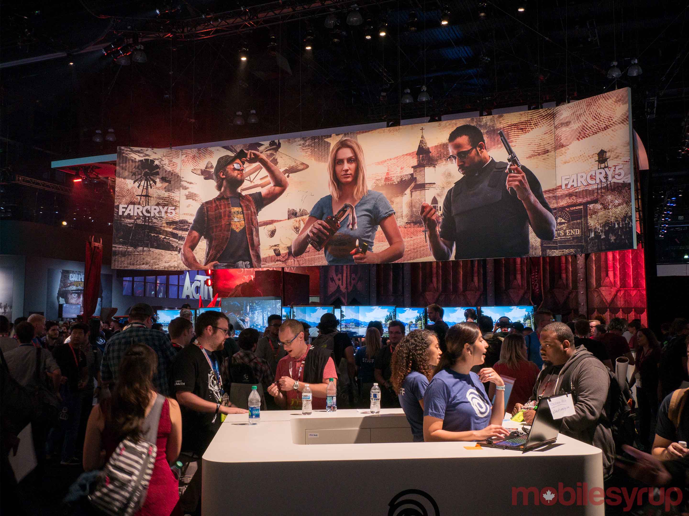 Far Cry 5 booth at E3 2017
