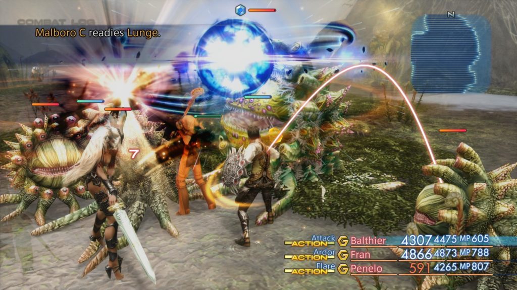 Final Fantasy XII Marlboro combat
