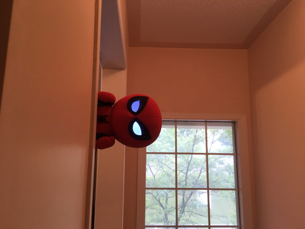 Spider-Man on wall 