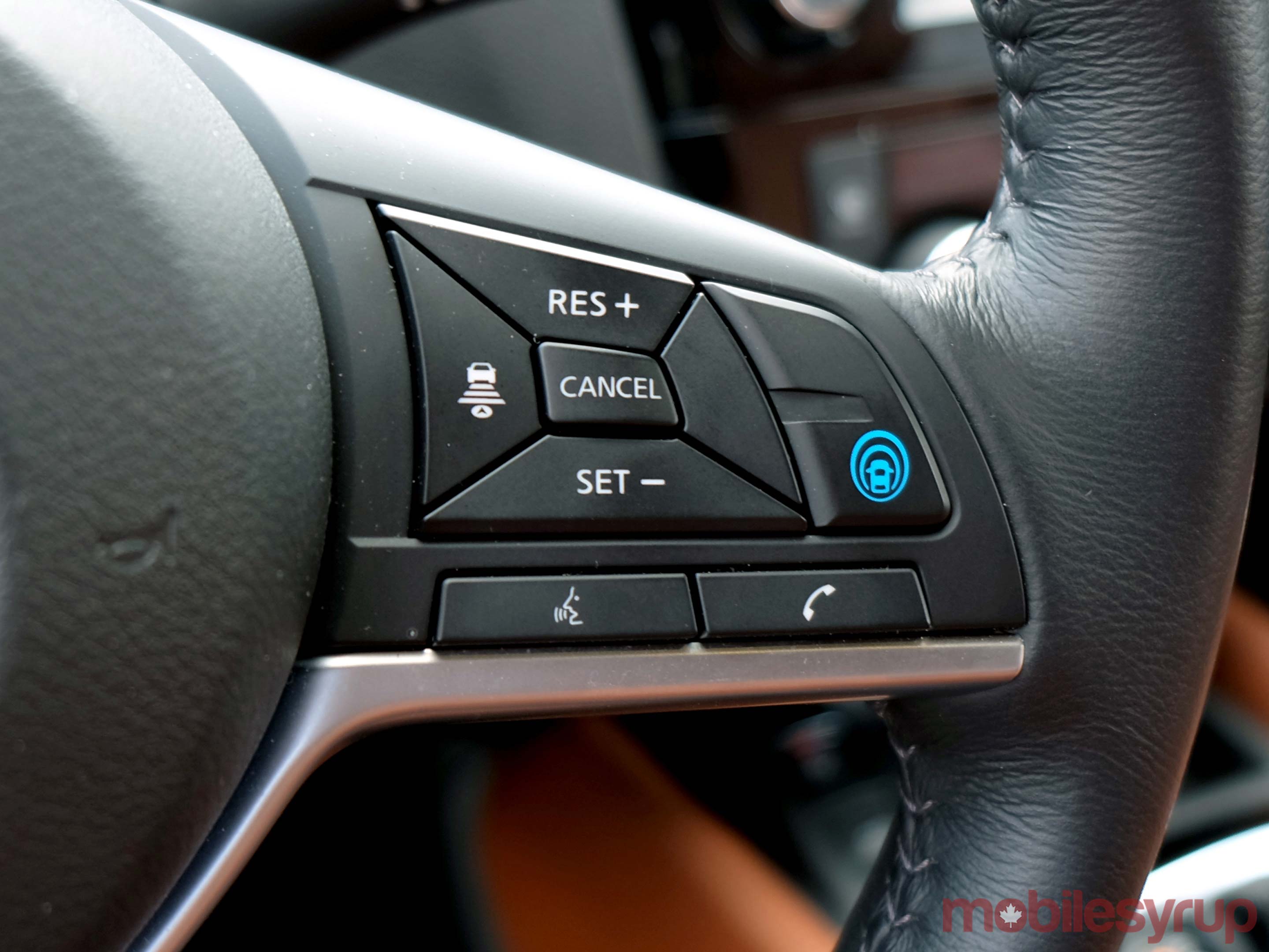 Nissan ProPilot steering wheel controls