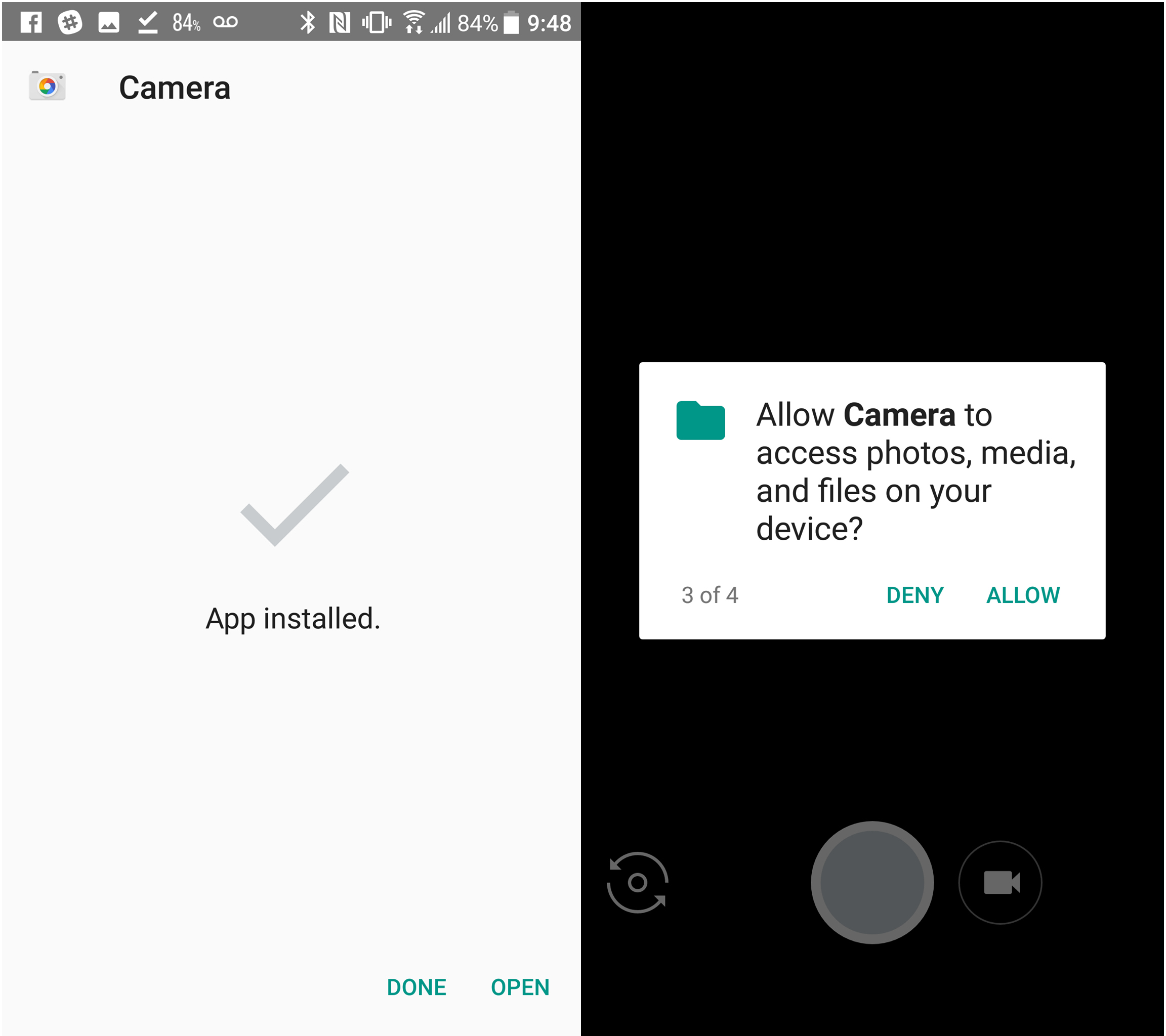 An image showing the Pixel camera installed on an Android phone