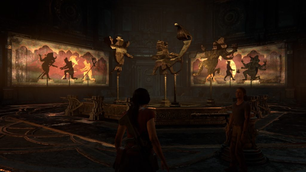Uncharted The Lost Legacy Hinduism puzzle 