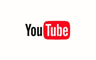 A gif showing an evolution of the YouTube logo