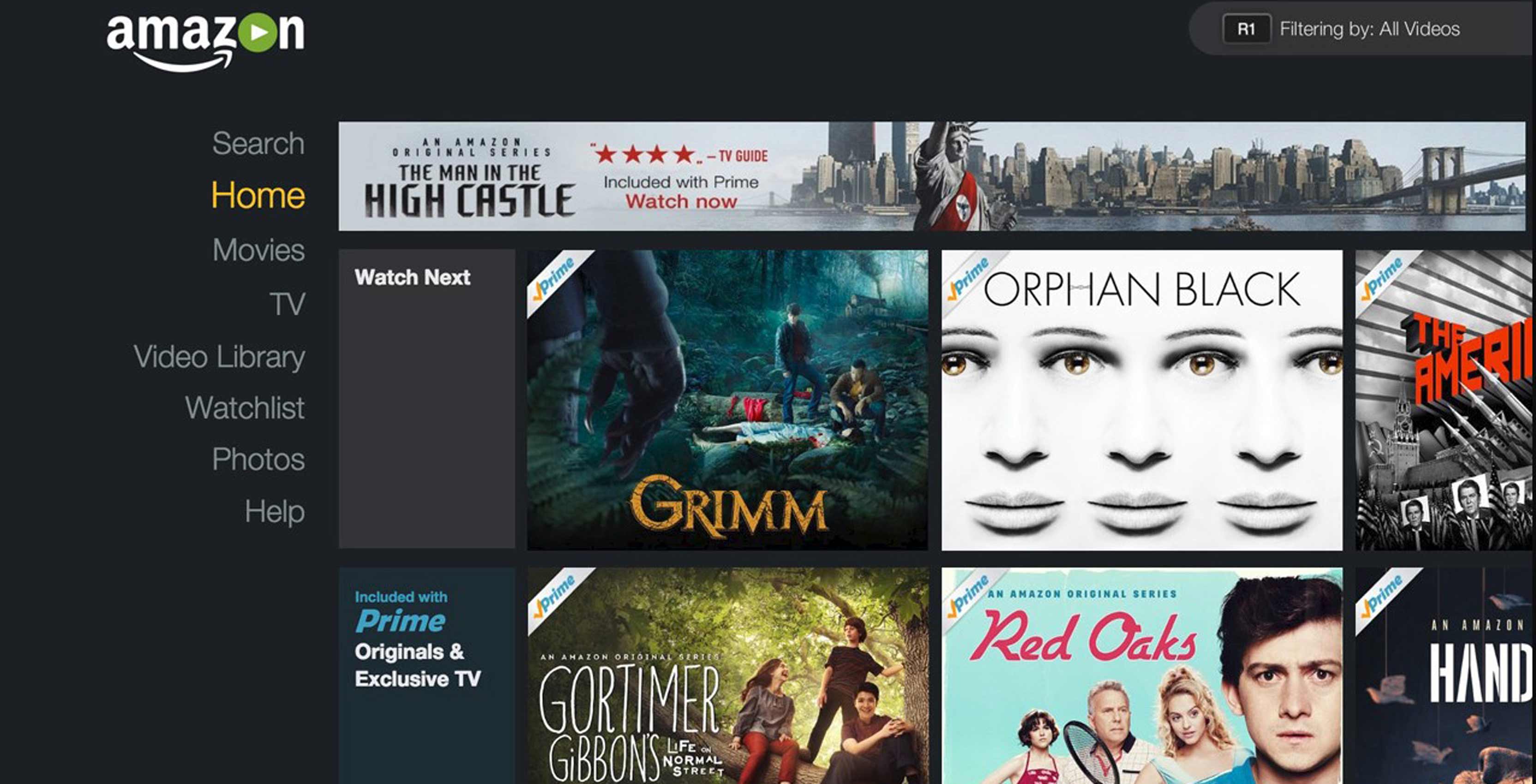 prime video on playstation 4