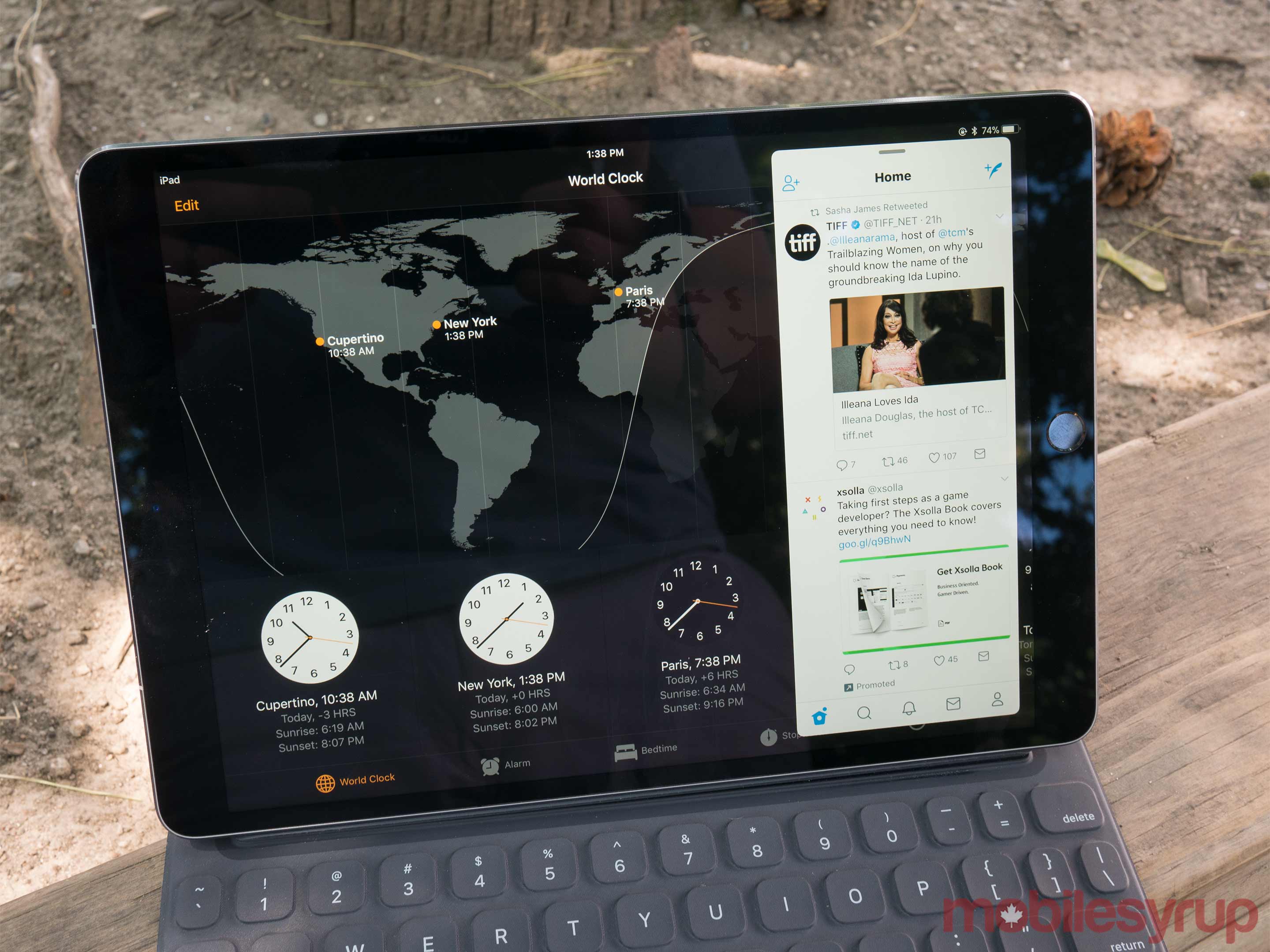 iPad Pro 10.5-inch multitasking
