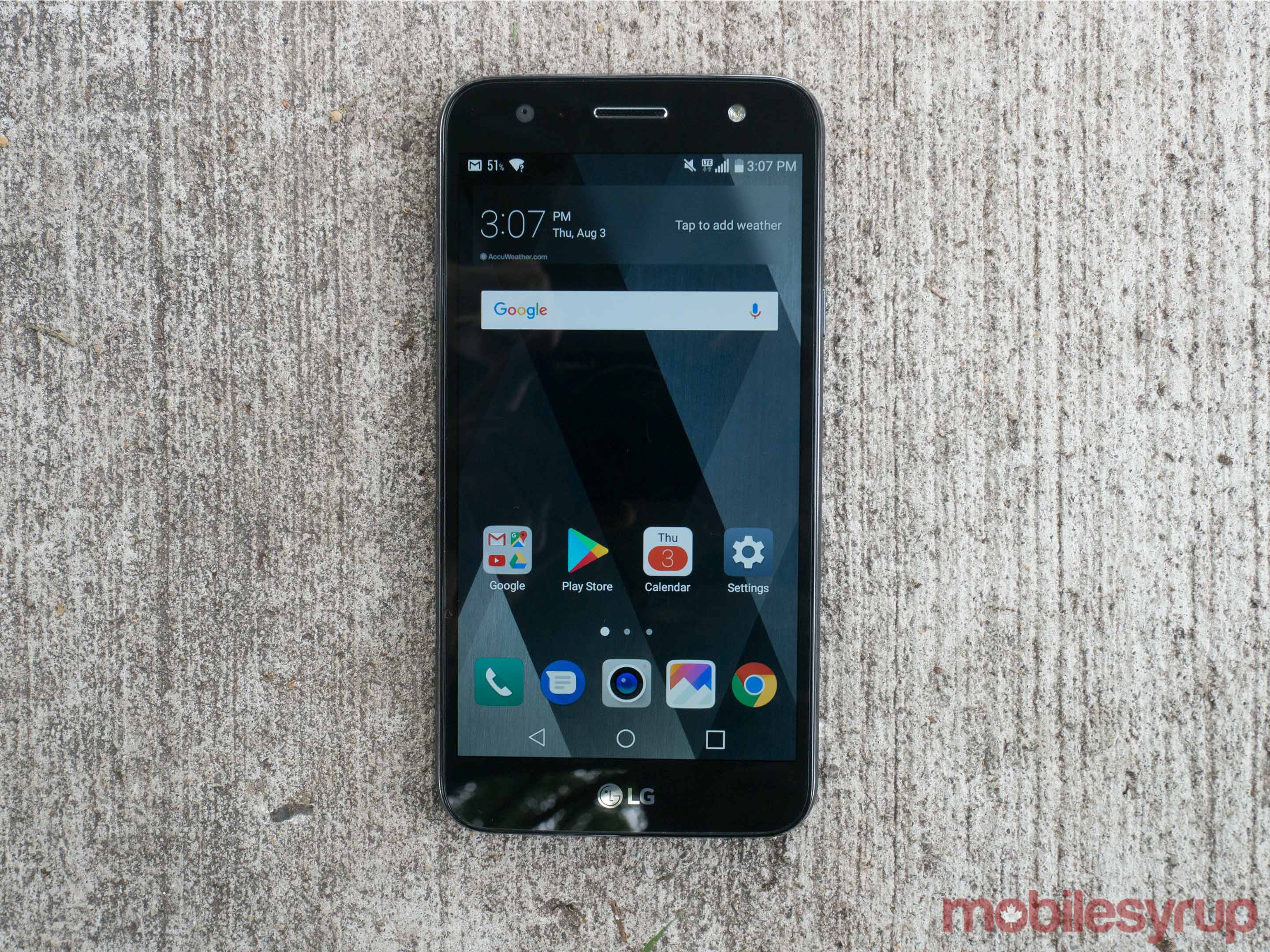 lg x power 2 front