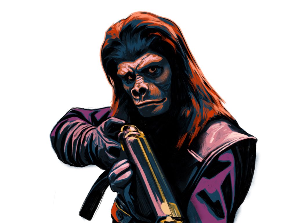 Planet of the Apes art 
