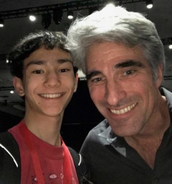 An image of Phillipe Yu (left) with Craig Federighi (right)