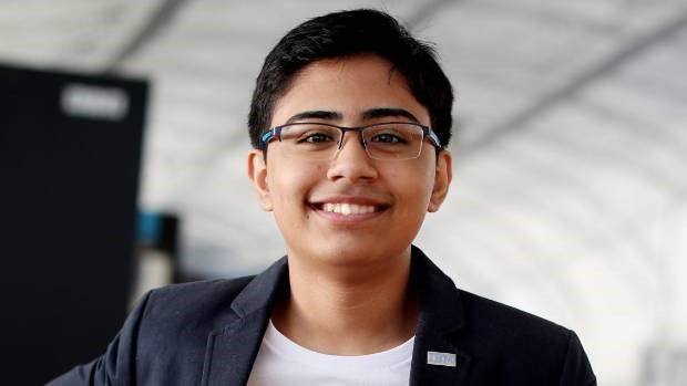A photo of the young developer, Tanmay Bakshi