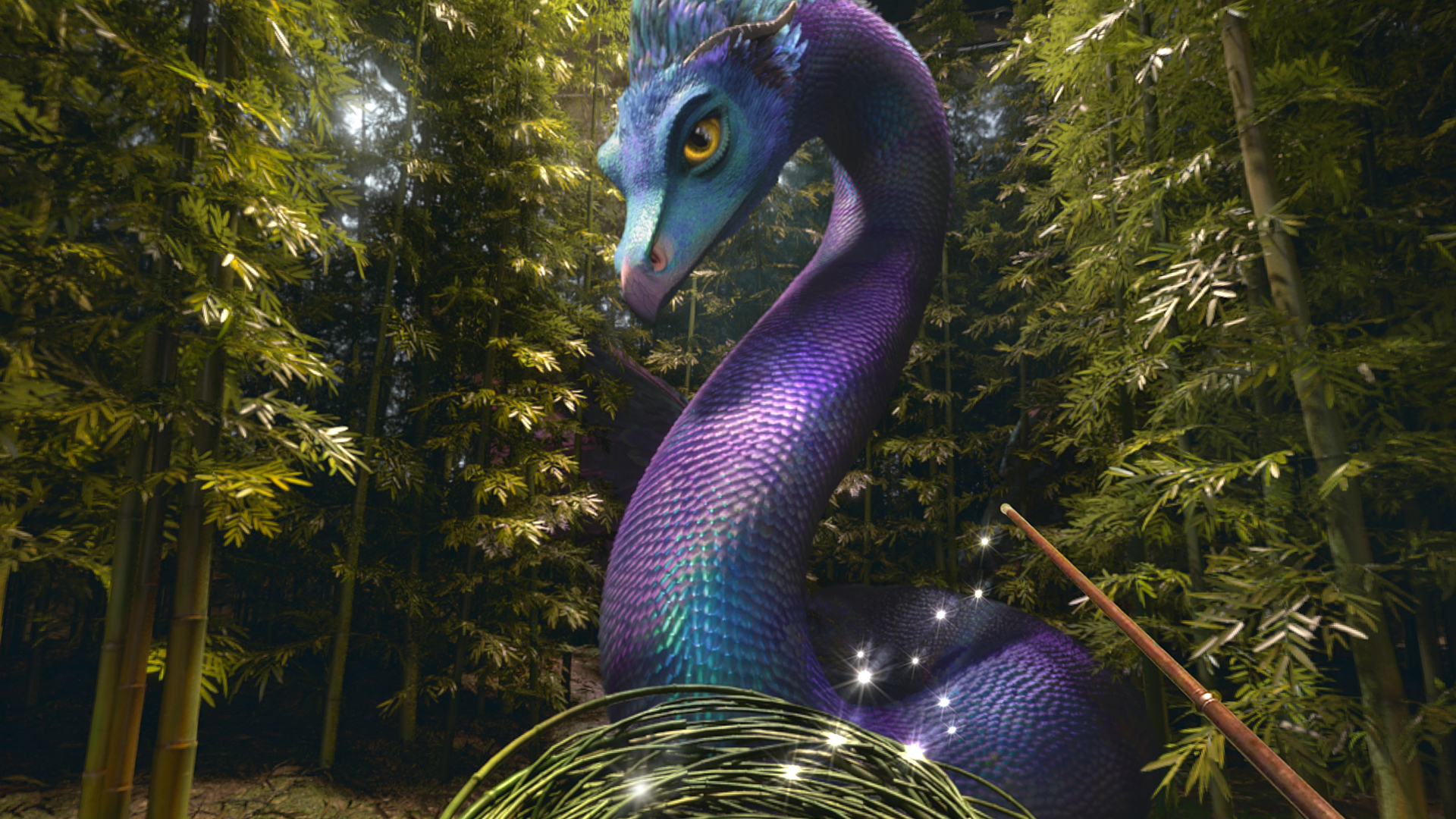 Fantastic Beasts VR dragon 