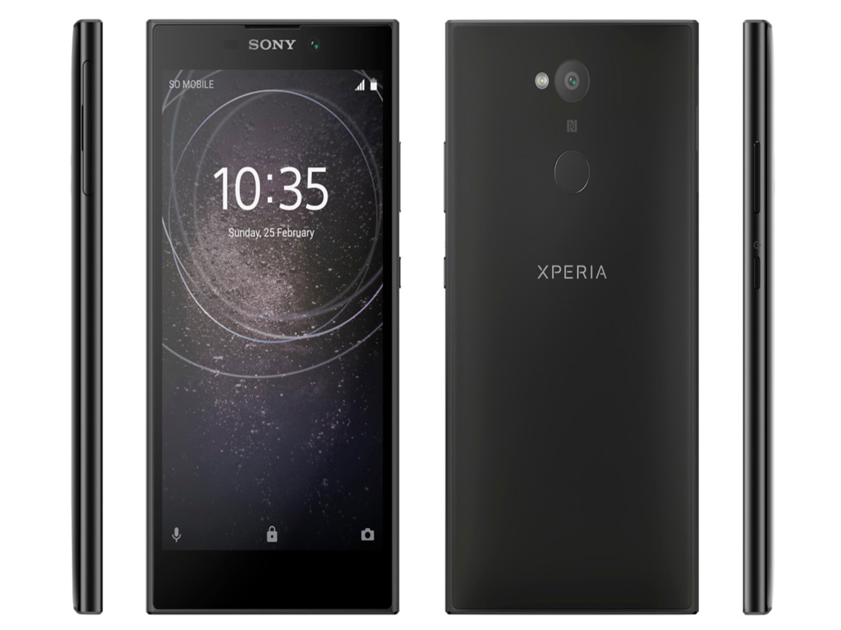 Official render of Sony Xperia L2