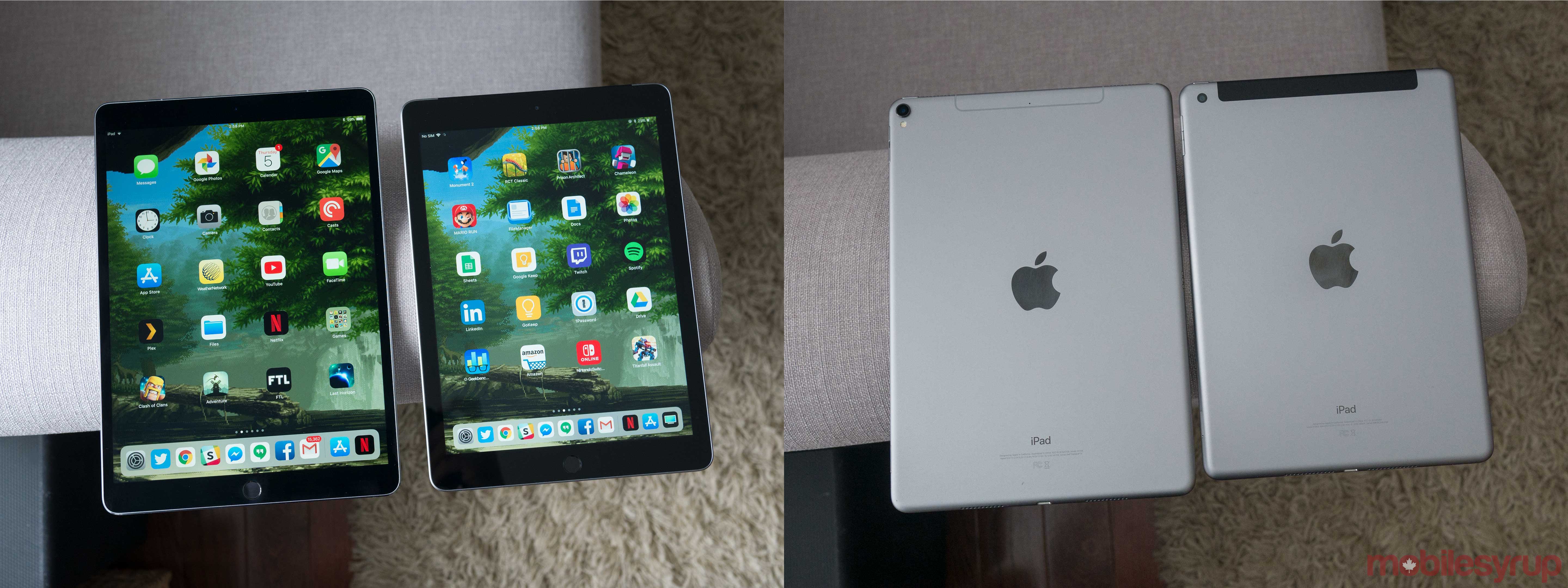 9.7-inch iPad vs 10.5-inch iPad Pro 
