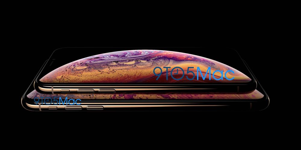 An official image of the upcoming iPhone XS