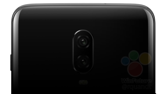 A render of the upcoming OnePlus 6T