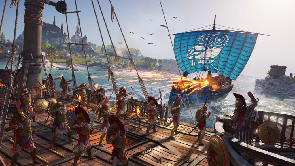 Assassin's Creed Odyssey naval combat