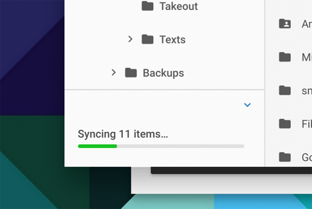 Offline file syncing