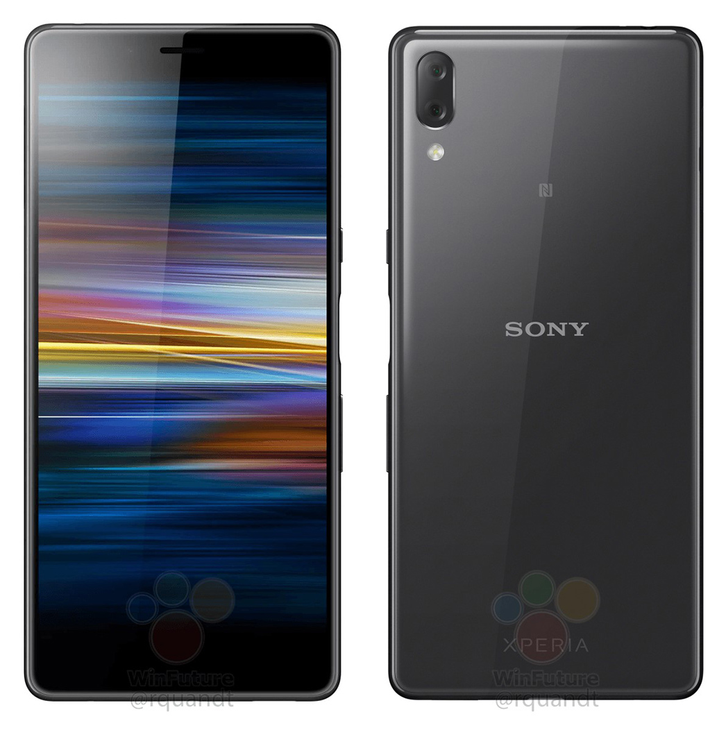 Sony Xperia L3 front and back