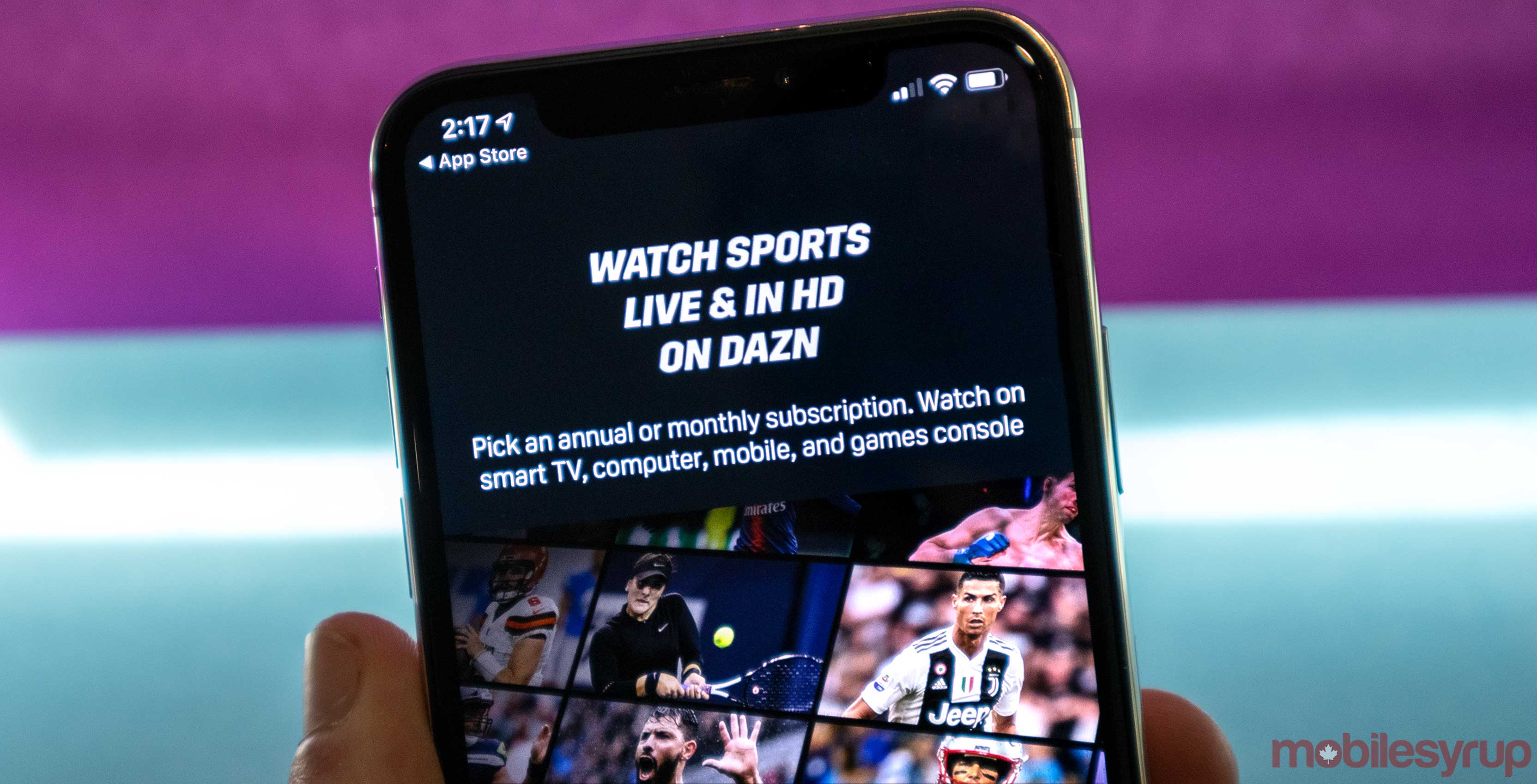 dazn playstation