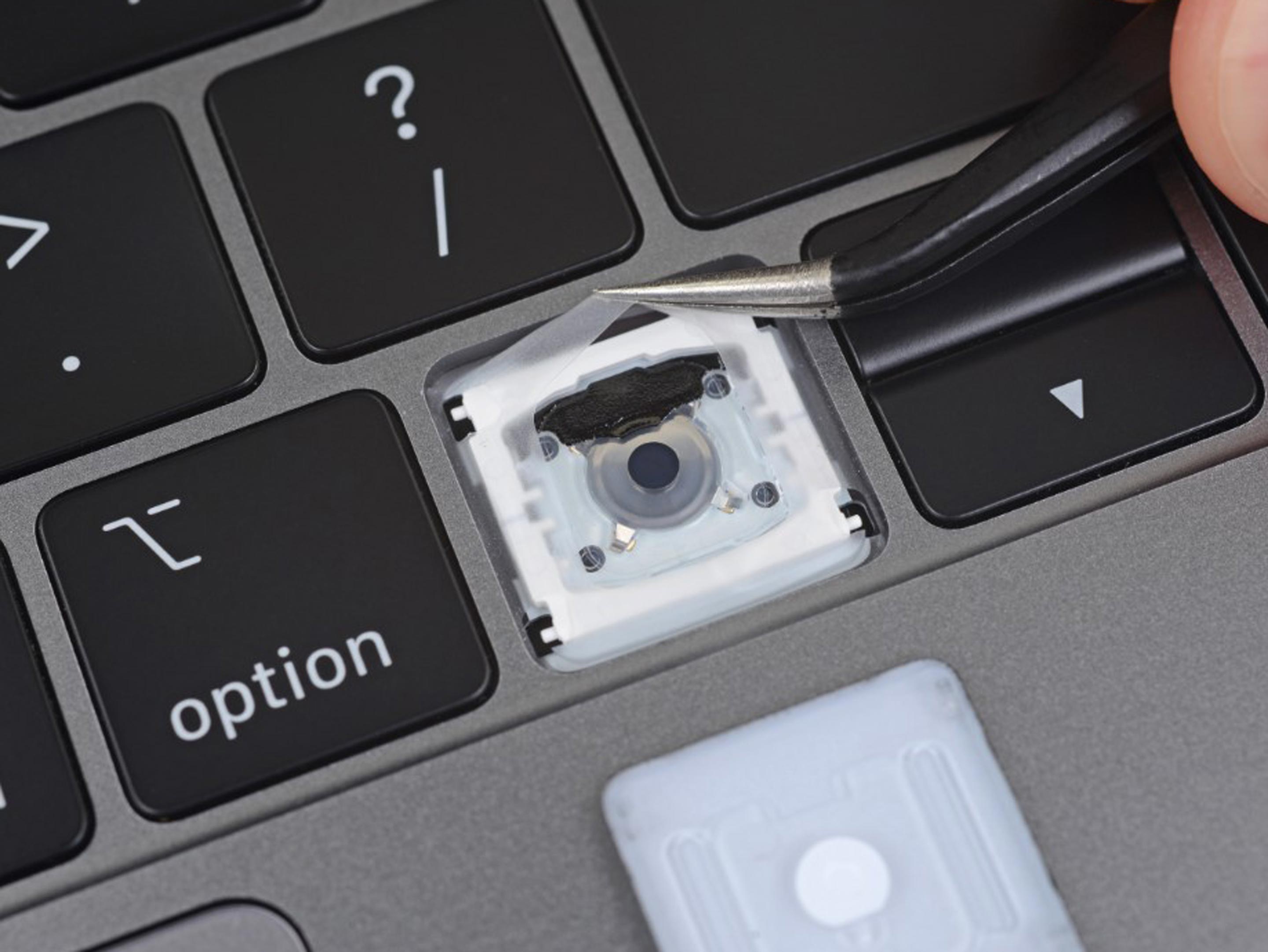 base model MacBook Pro gen 3.5 butteryfly key switches