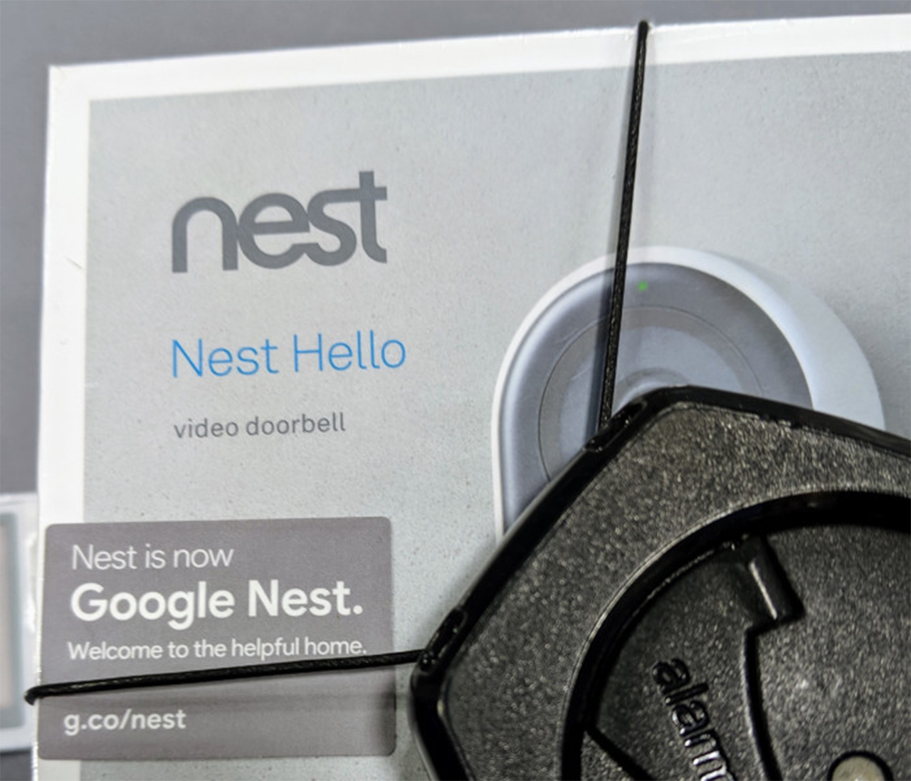 Nest Hello with Google Nest branding