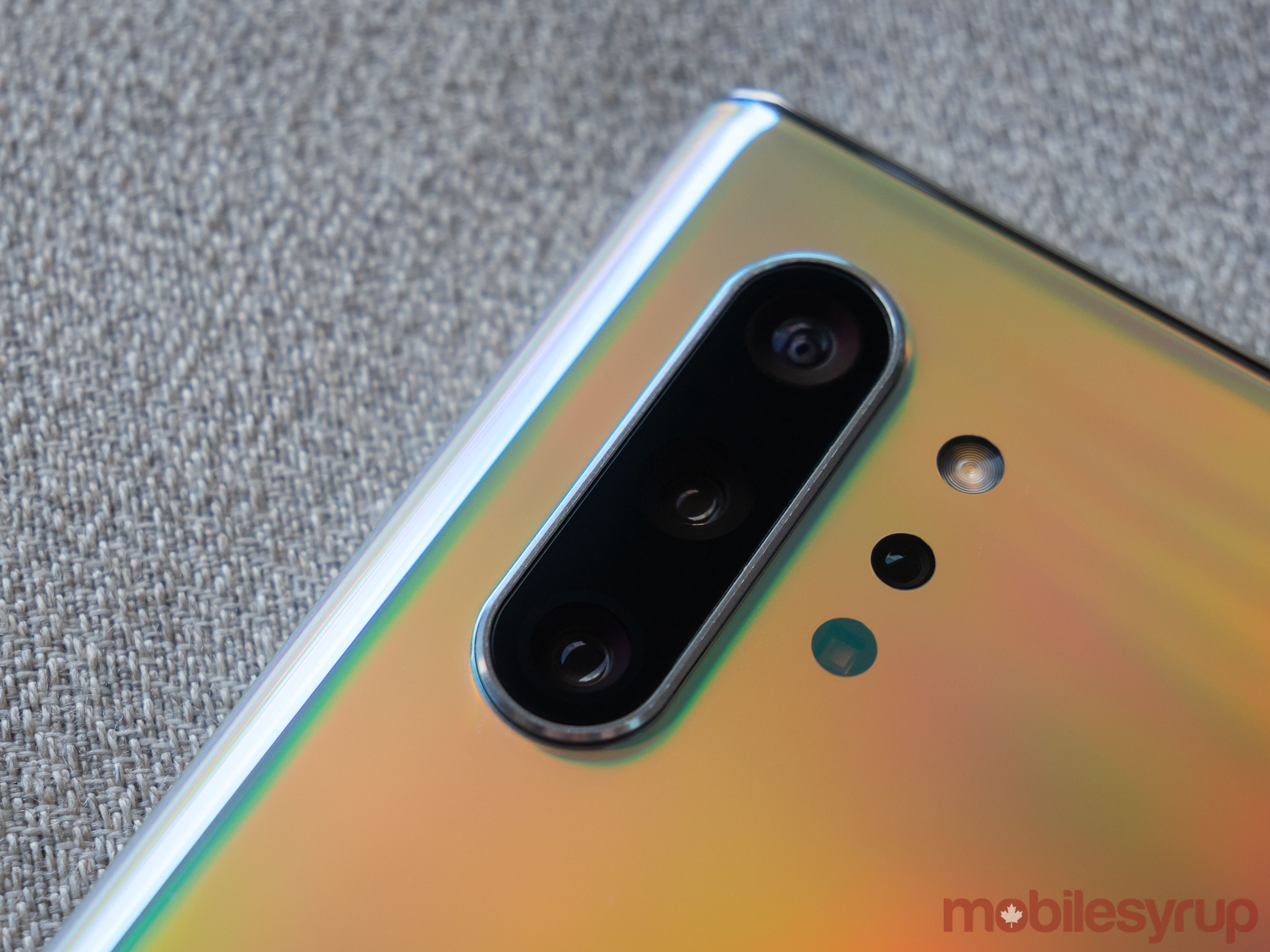 Note 10+ rear camera