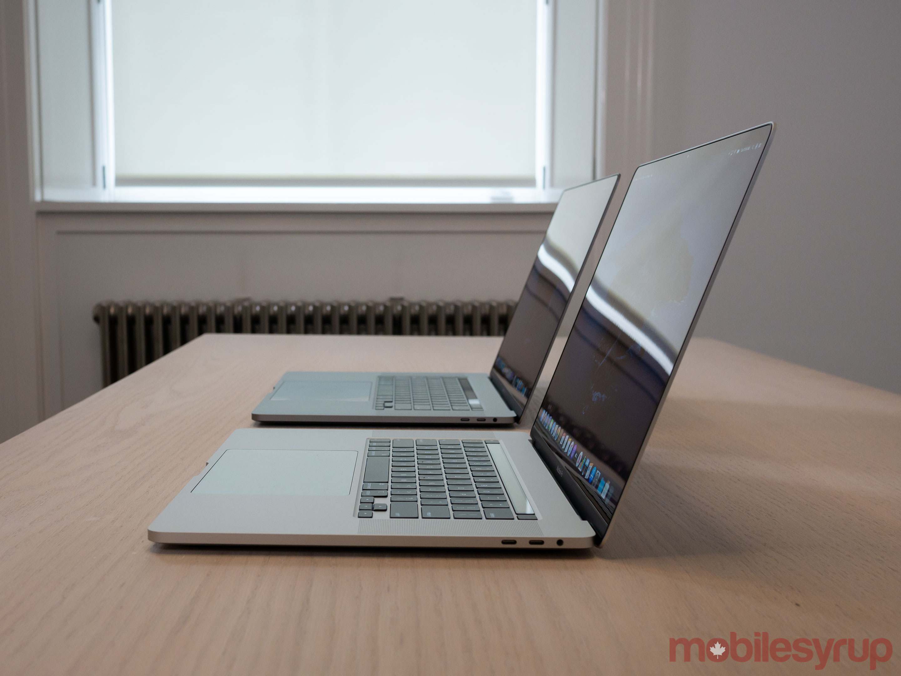16-inch MacBook Pro side view 