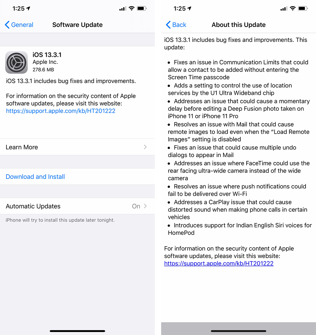 iOS 13.3.2