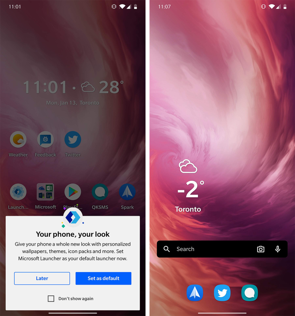 microsoft launcher review