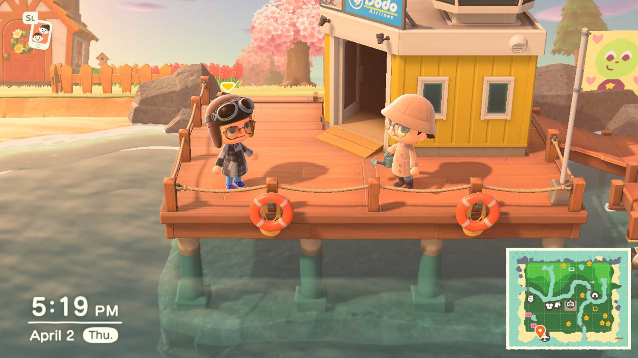 animal crossing switch couch co op