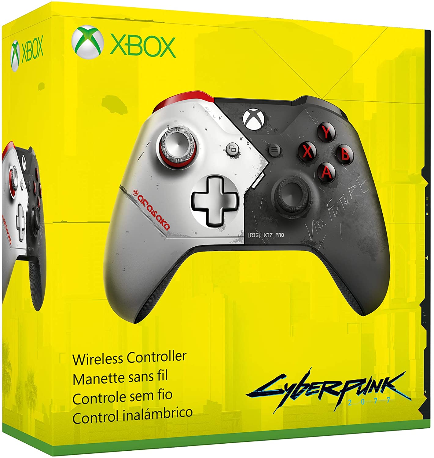 Cyberpunk Xbox One controller