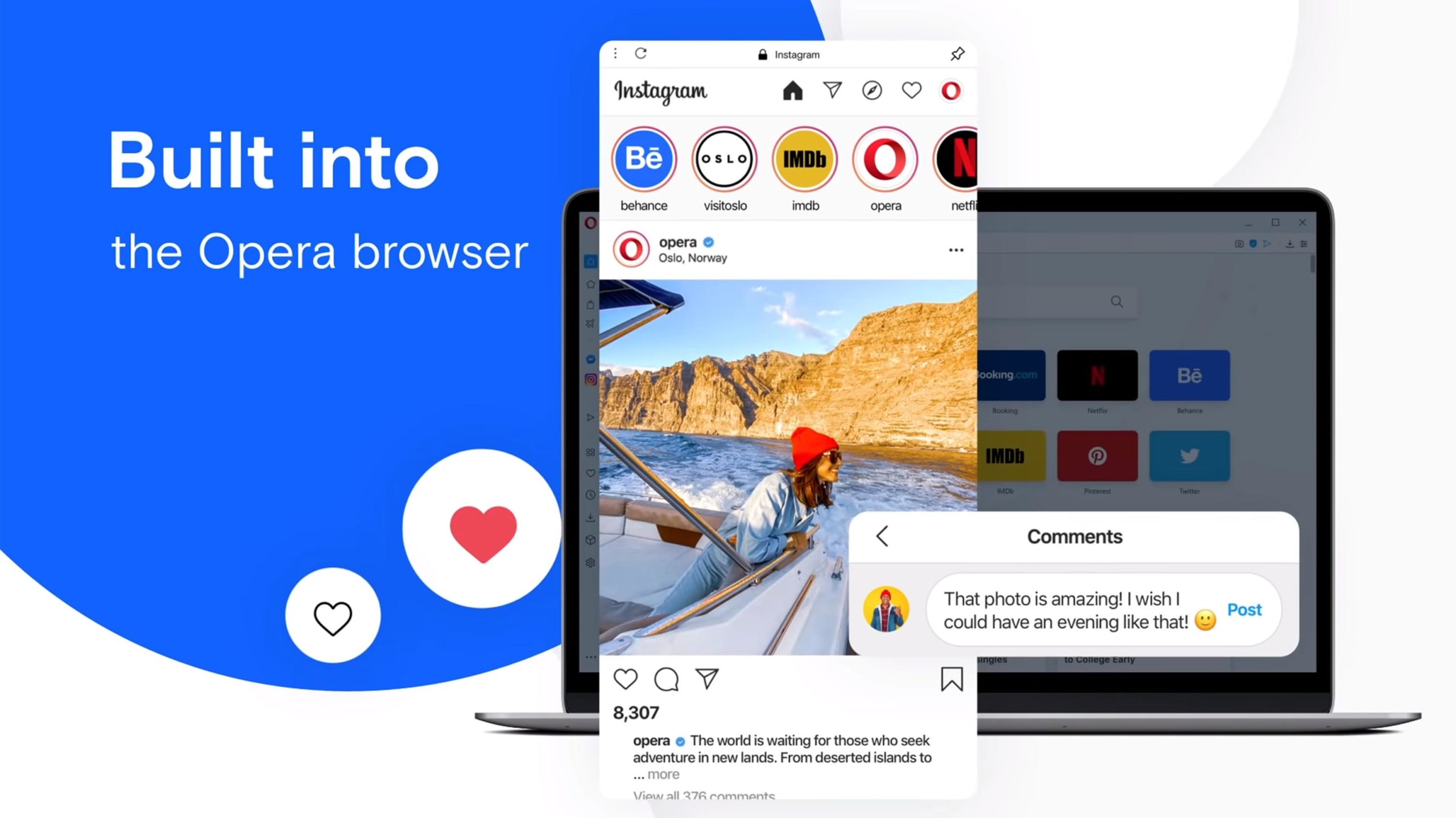 Opera Users Can Now Access Instagram From The Browser S Sidebar