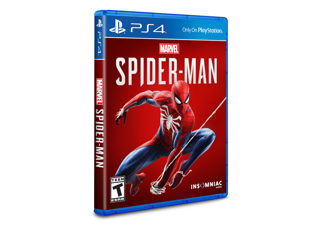 Marvel's Spider-Man PS4 box art