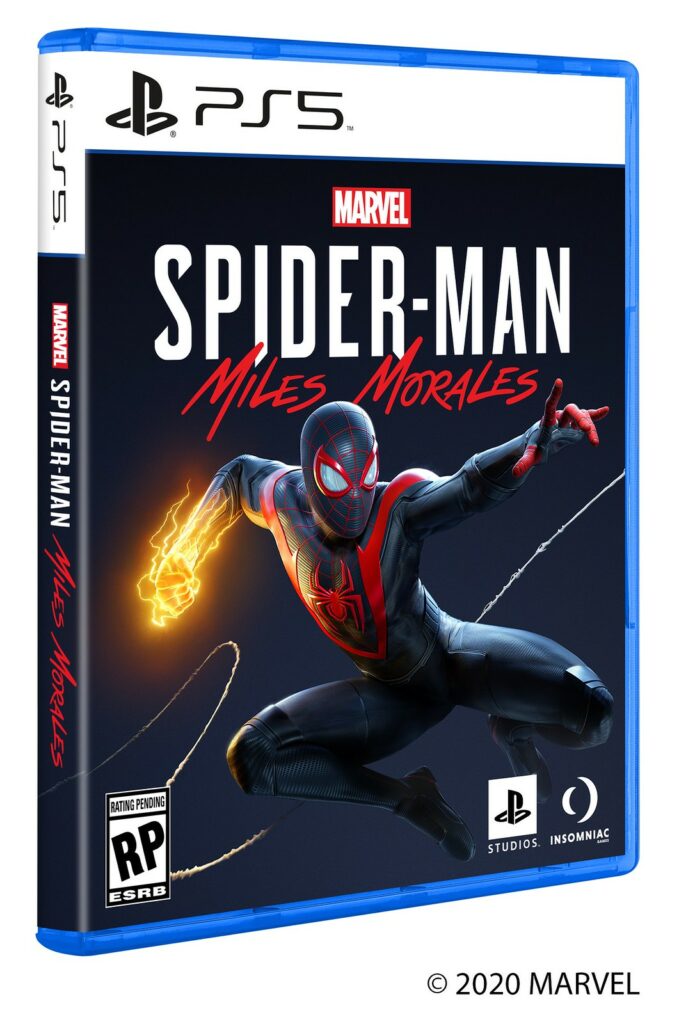 Miles Morales PS5 cover art