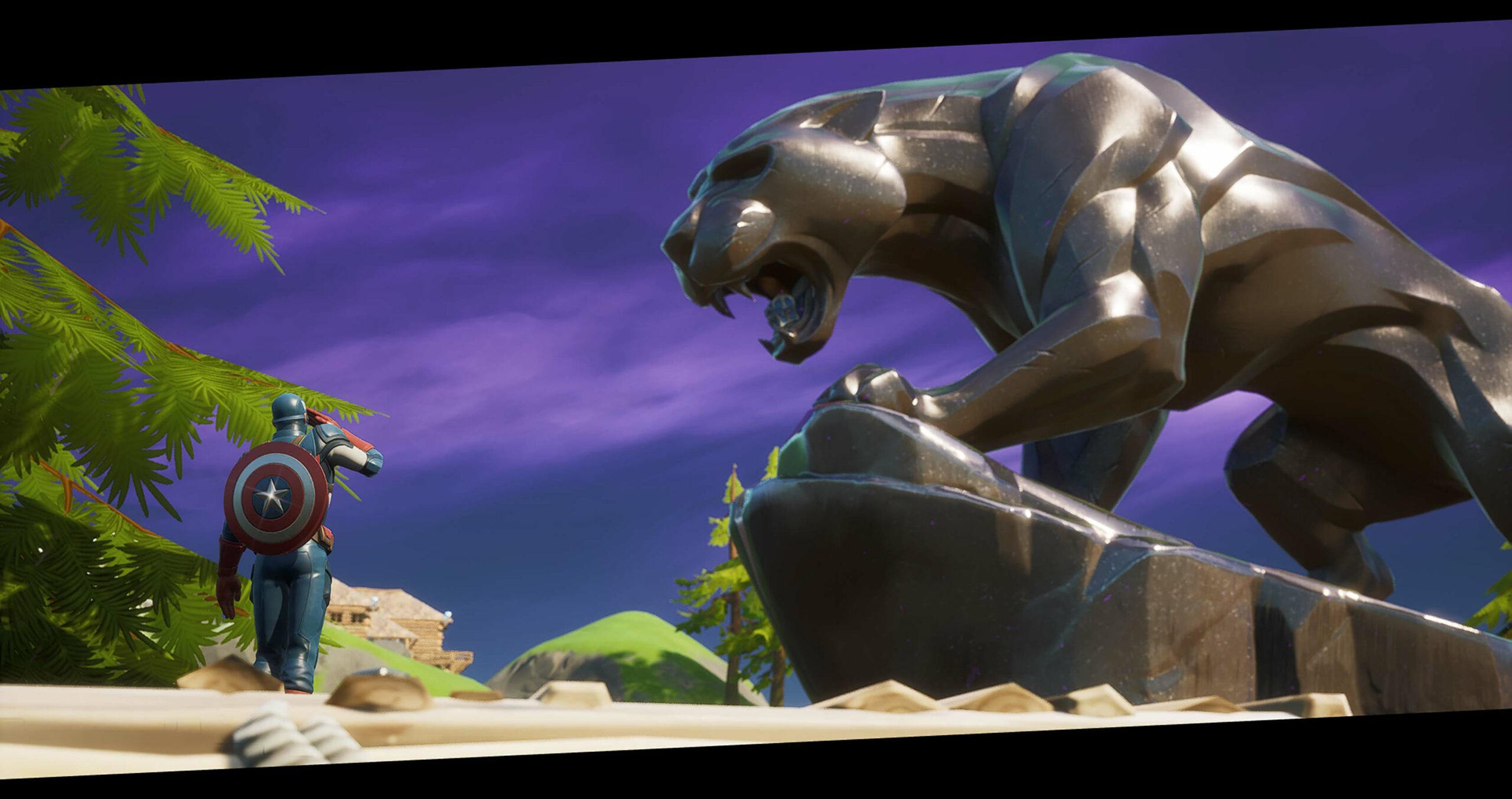 Black Panther statue fortnite Minecraft Mob Skin