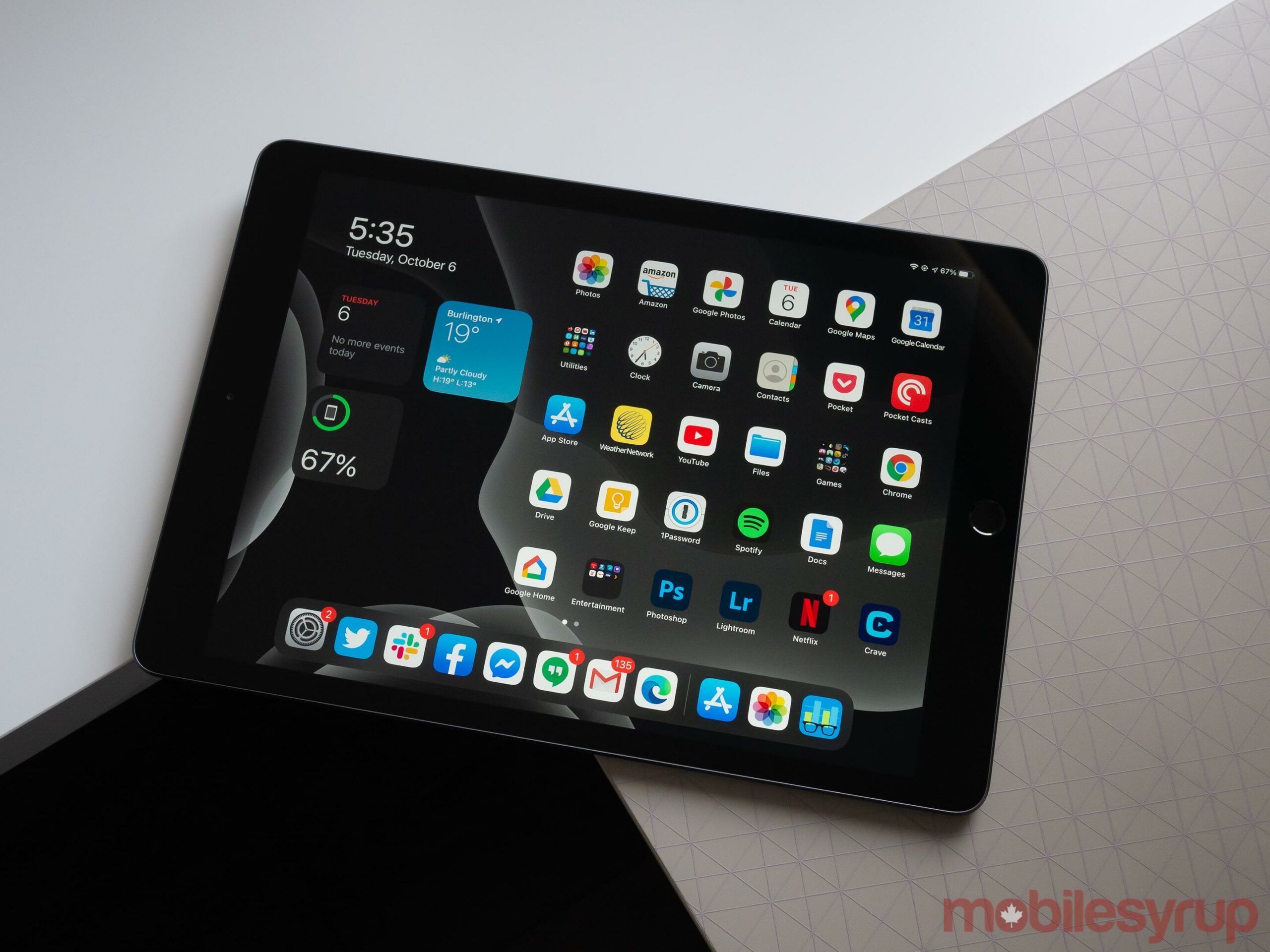 iPad (2020) widgets