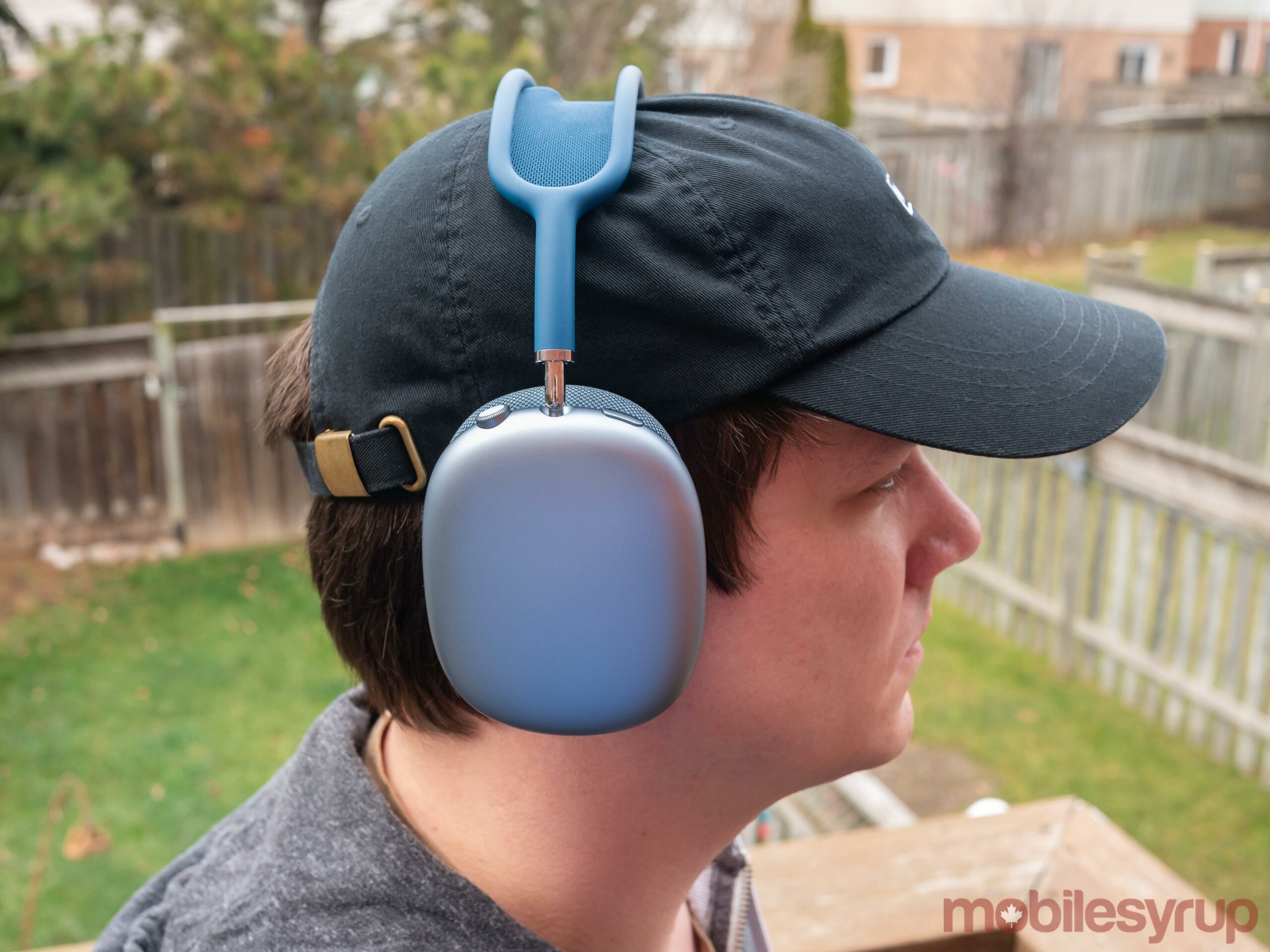AirPods Max on head