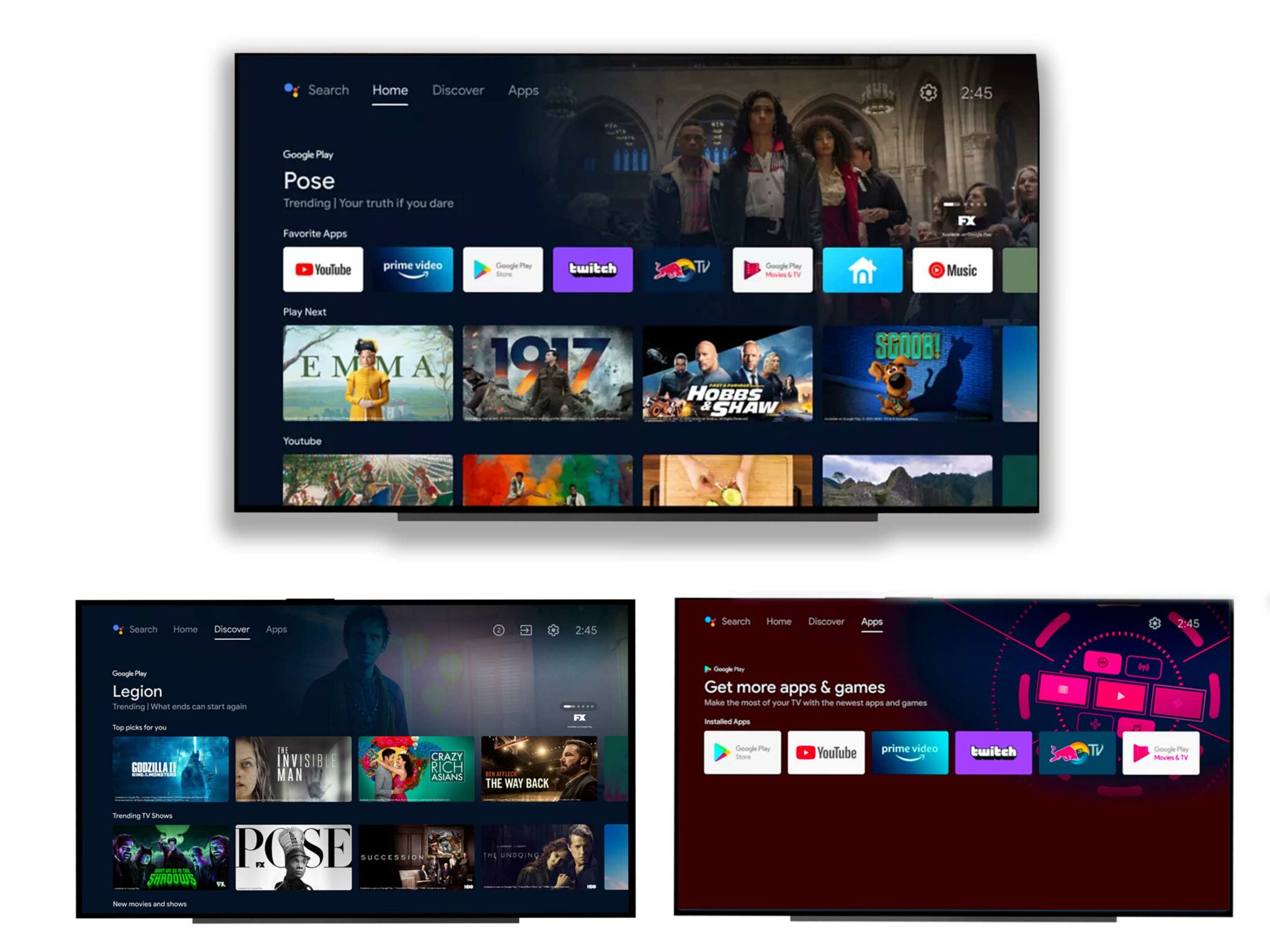 Latest Android TV update brings Google TV visual design to the masses