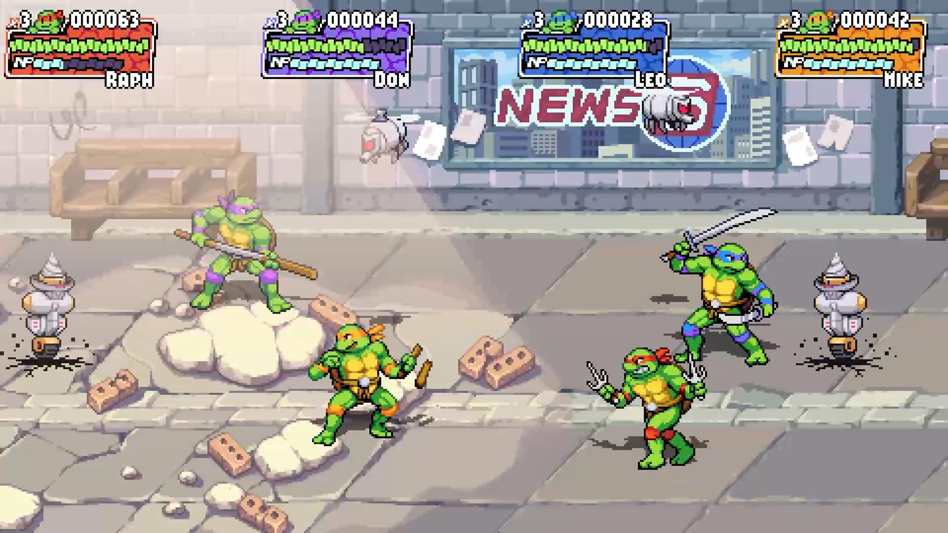 teenage mutant ninja turtle games
